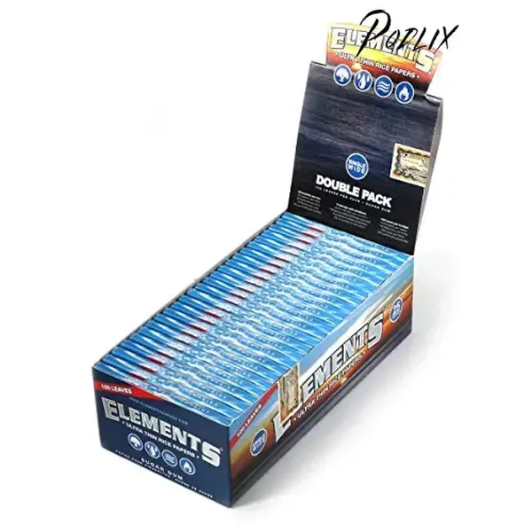 Podlix - Elements Single Wide Rice Thin Cigarette Rolling Paper