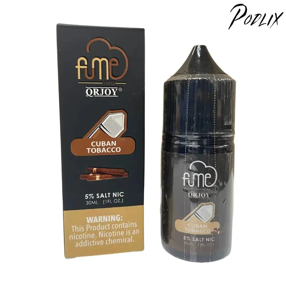 Fume Salt Nicotine E-Liquid 5%-Cuban Tobacco