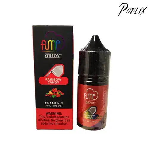 Fume Salt Nicotine E-Liquid 5%-Rainbow Candy