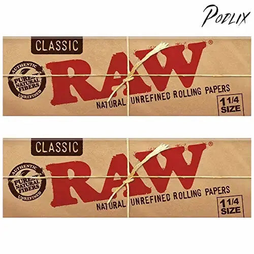 RAW Rolling Tray Combo Includes Tray, 1 1/4 Rolling Papers, Original Tips, and RAW 79mm Rolling Machine and American Rolling Club Tube (Small)-