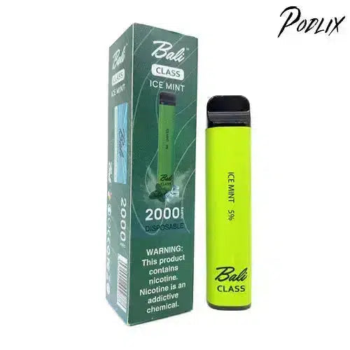 BALI CLASS ICE MINT Flavor - Disposable Vape
