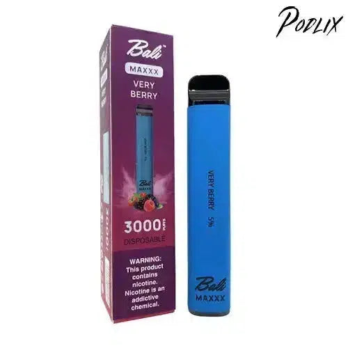 BALI MAXXX VERY BERRY Flavor - Disposable Vape