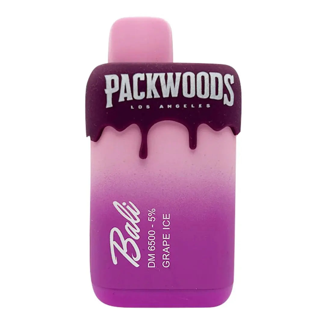 Bali + Packswood Grape Ice Flavor - Disposable Vape