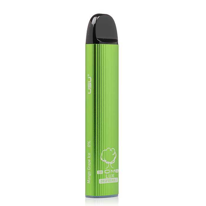 BOMB LUX zero nicotine MANGO GRAPE ICE Flavor - Disposable Vape