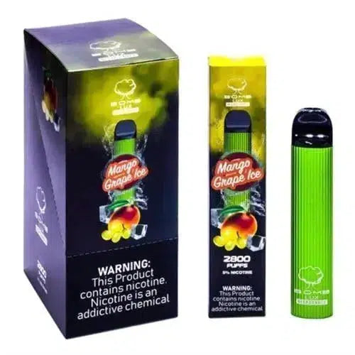 BOMB LUX MANGO GRAPE ICE Flavor - Disposable Vape