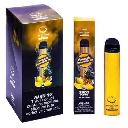 BOMB LUX PINEAPPLE LEMONADE ICE Flavor - Disposable Vape