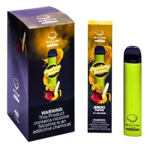 BOMB LUX STRAWBERRTY BANANA Flavor - Disposable Vape