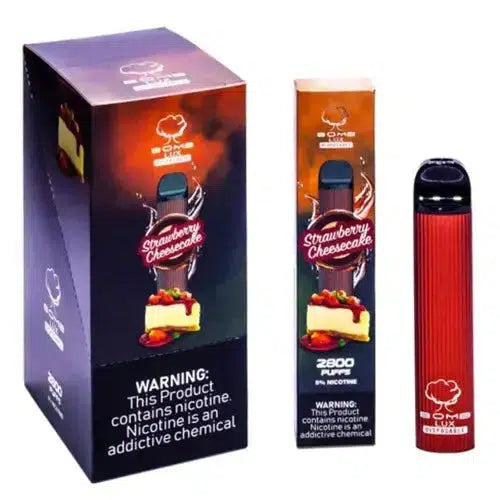 BOMB LUX STRAWBERRY CHEESECAKE Flavor - Disposable Vape