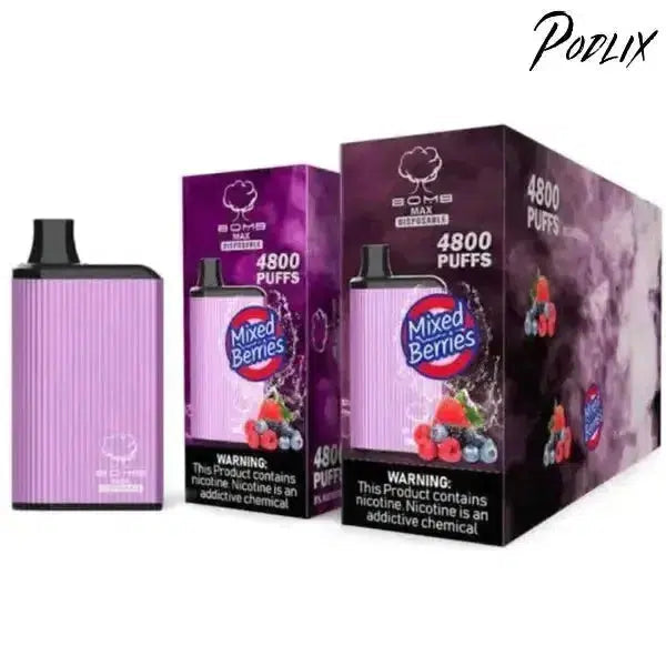 BOMB MAX MIXED BERRIE Flavor - Disposable Vape