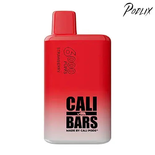 Cali Bars V2 STRAWBERRY Flavor - Disposable Vape