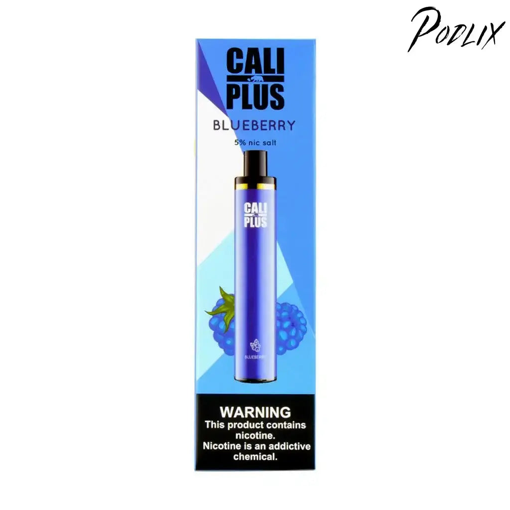 Cali Plus 1500 Blueberry Flavor - Disposable Vape