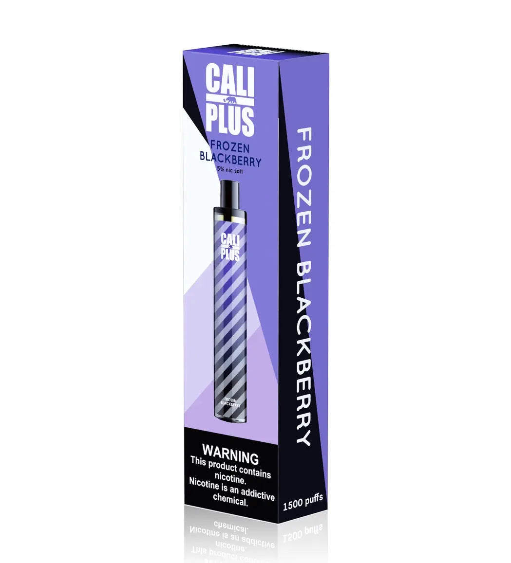 Cali Plus 1500 Frozen Blackberry Flavor - Disposable Vape