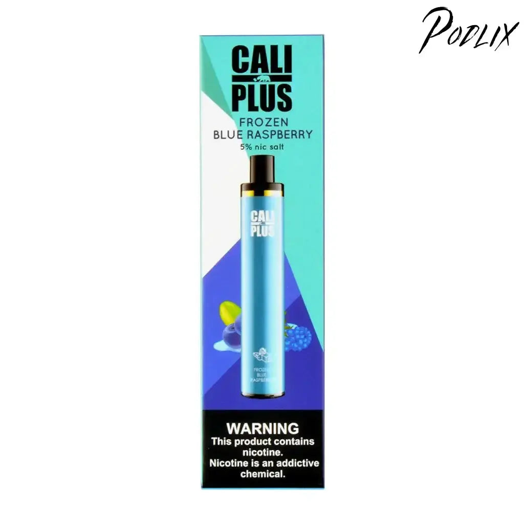 Cali Plus 1500 Frozen Blue Raspberry Flavor - Disposable Vape