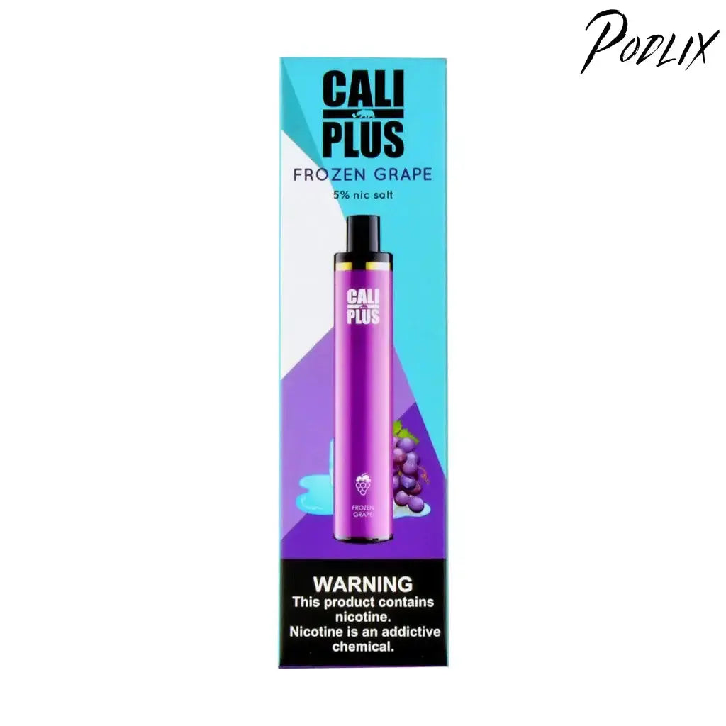 Cali Plus 1500 Frozen Grape Flavor - Disposable Vape