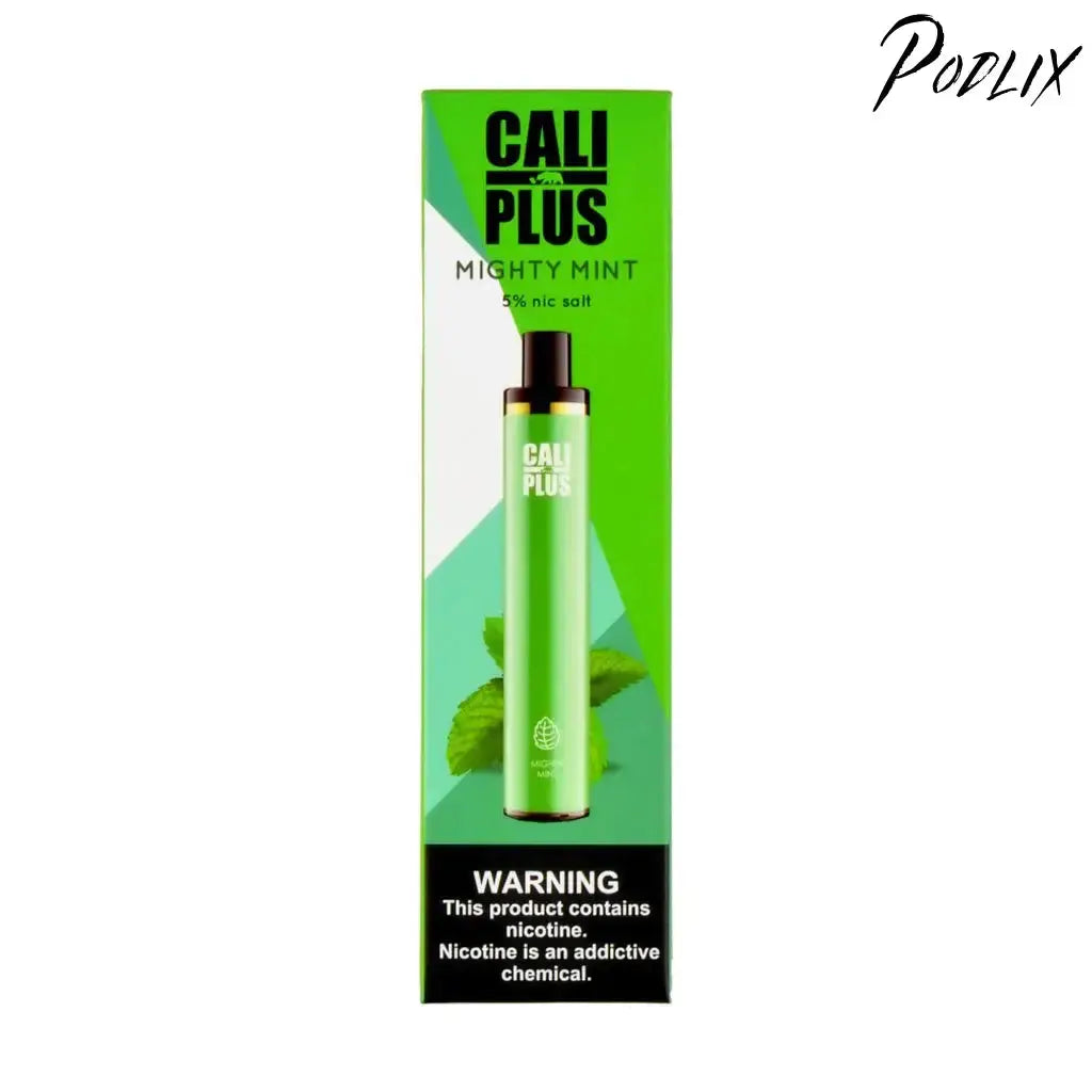 Cali Plus 1500 Frozen Mint Flavor - Disposable Vape