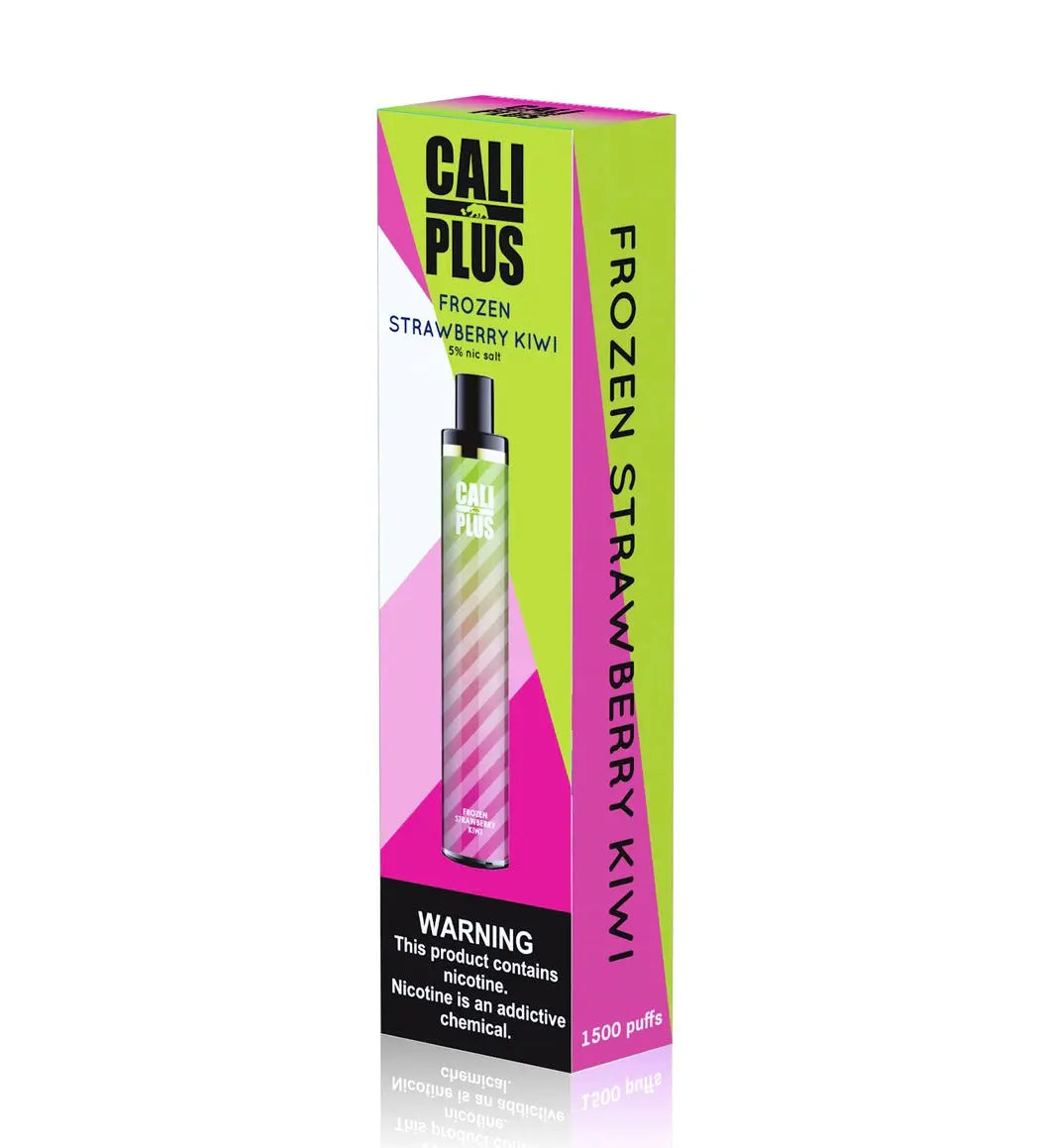 Cali Plus 1500 Frozen Strawberry Kiwi Flavor - Disposable Vape