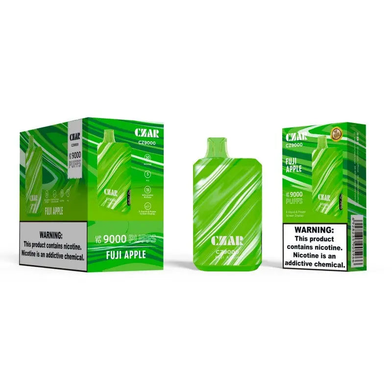 Czar CZ9000 Fuji Apple Flavor - Disposable Vape