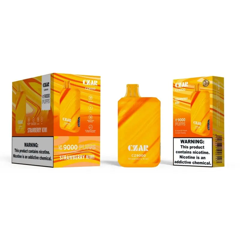 Czar CZ9000 Strawberry Kiwi Flavor - Disposable Vape