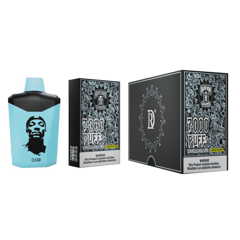 Death Row 7000 Clear Flavor - Disposable Vape