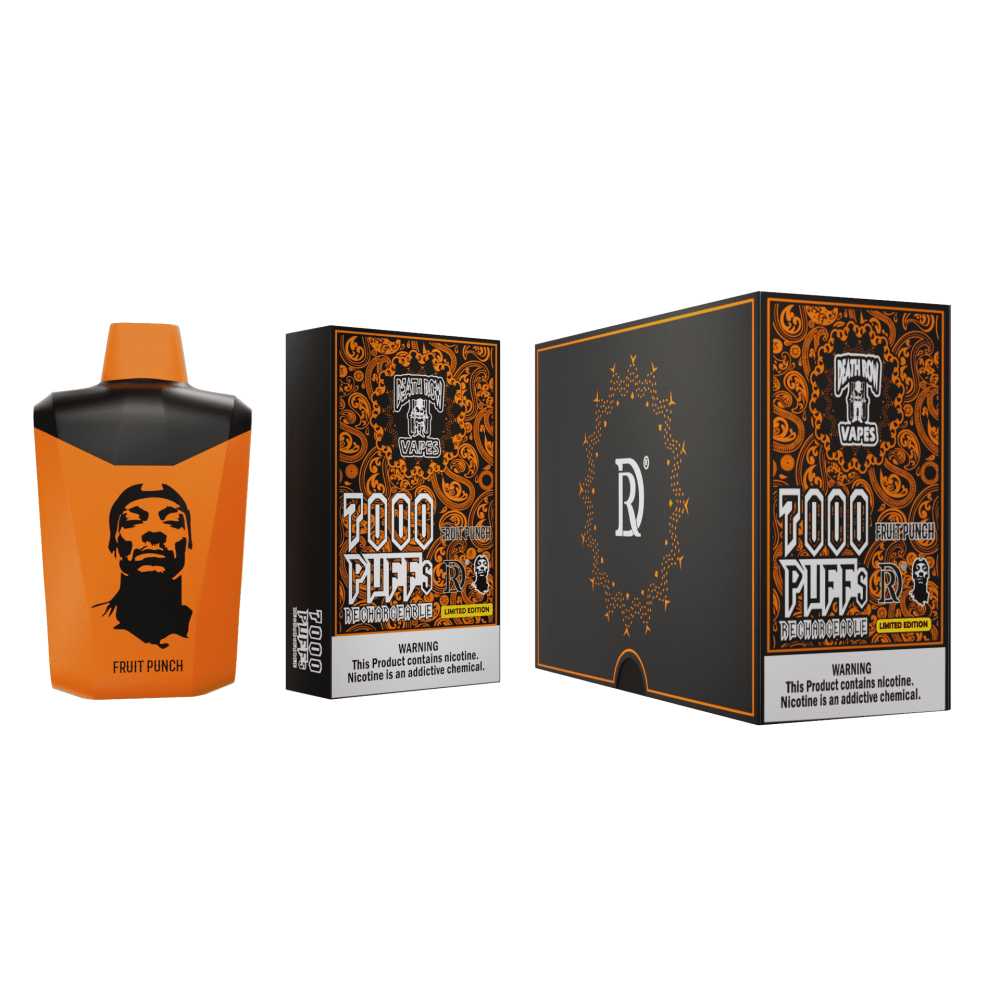 Death Row 7000 Fruit Punch Flavor - Disposable Vape
