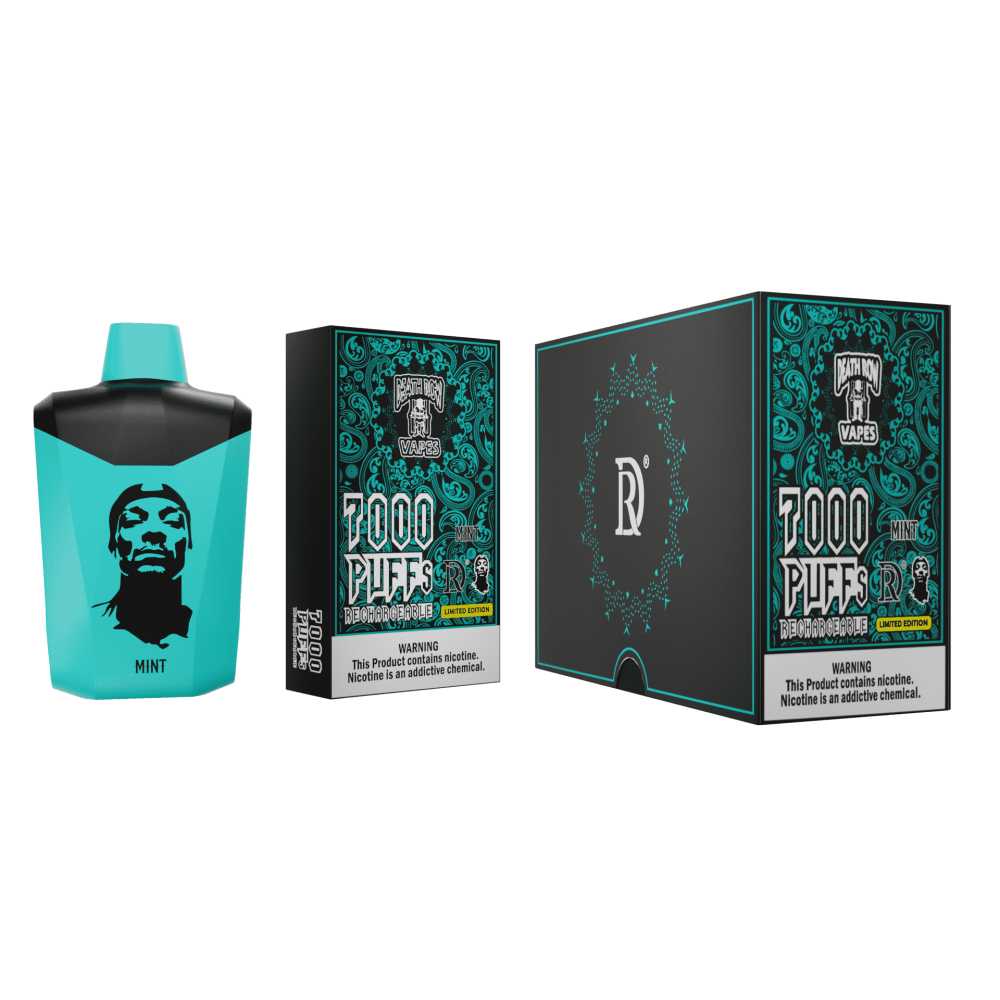 Death Row 7000 Mint Flavor - Disposable Vape