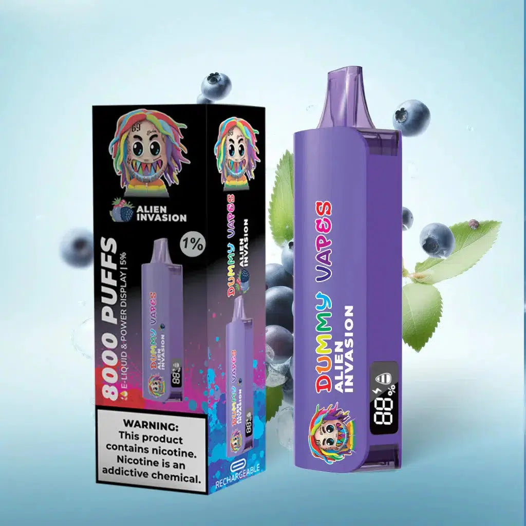 Dummy Vape by Tekashi 69 Alien Invasion Flavor - Disposable Vape