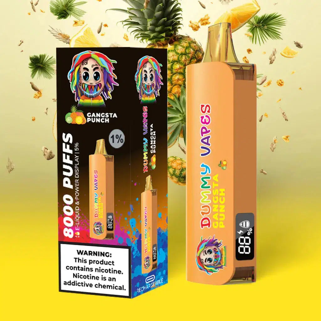 Dummy Vape by Tekashi 69 Gangsta Punch Flavor - Disposable Vape