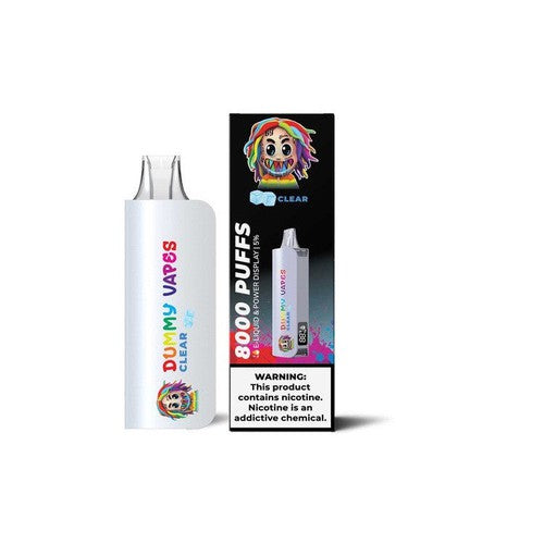Dummy Vape 8000 Clear Flavor - Disposable Vape