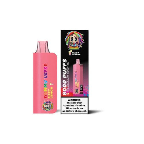 Dummy Vape 8000 Fizzy Lemon Flavor - Disposable Vape