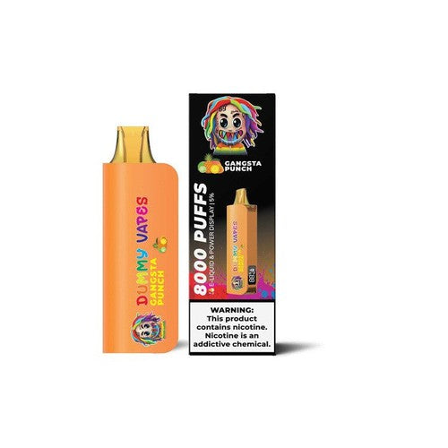 Dummy Vape 8000 Gangsta Punch Flavor - Disposable Vape