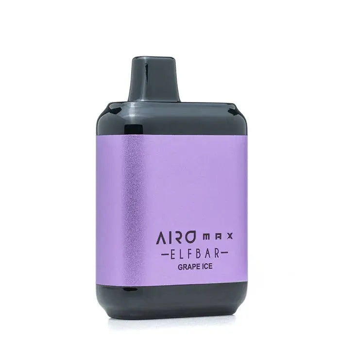 Elf Bar Airo Max 5000 Grape Ice Flavor - Disposable Vape