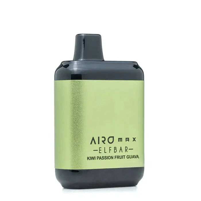 Elf Bar Airo Max 5000 Kiwi Passion Fruit Guava Flavor - Disposable Vape