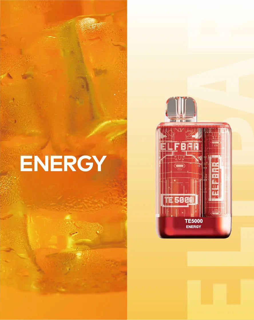 Elf Bar TE5000 Energy Flavor - Disposable Vape