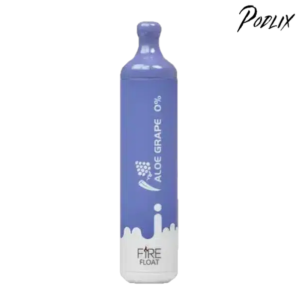Fire Float zero Nicotine ALOE GRAPE Flavor - Disposable Vape