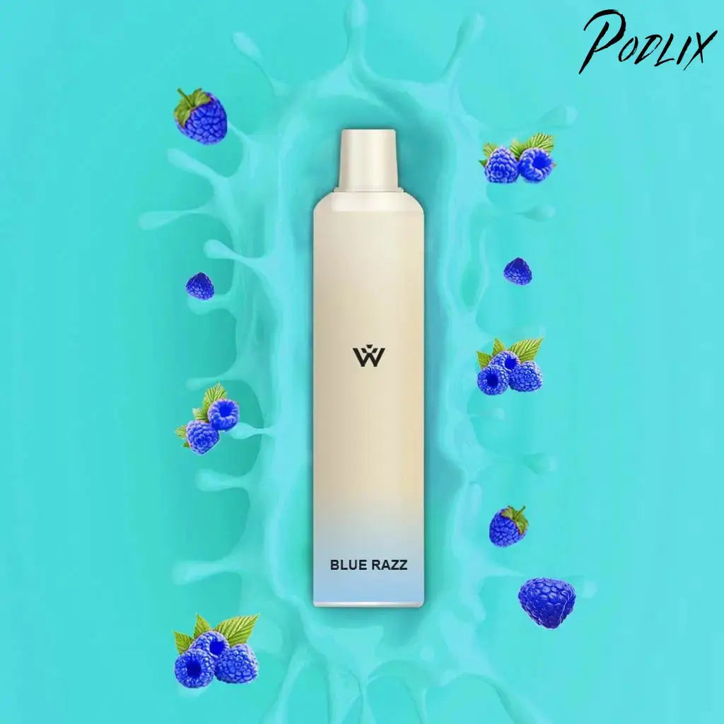 Flawlss 1300 Blue Razz Flavor - Disposable Vape
