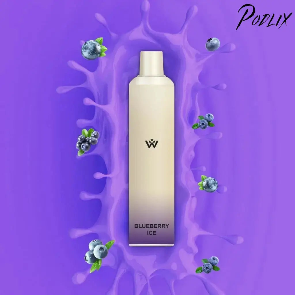 Flawlss 1300 Blueberry Ice Flavor - Disposable Vape