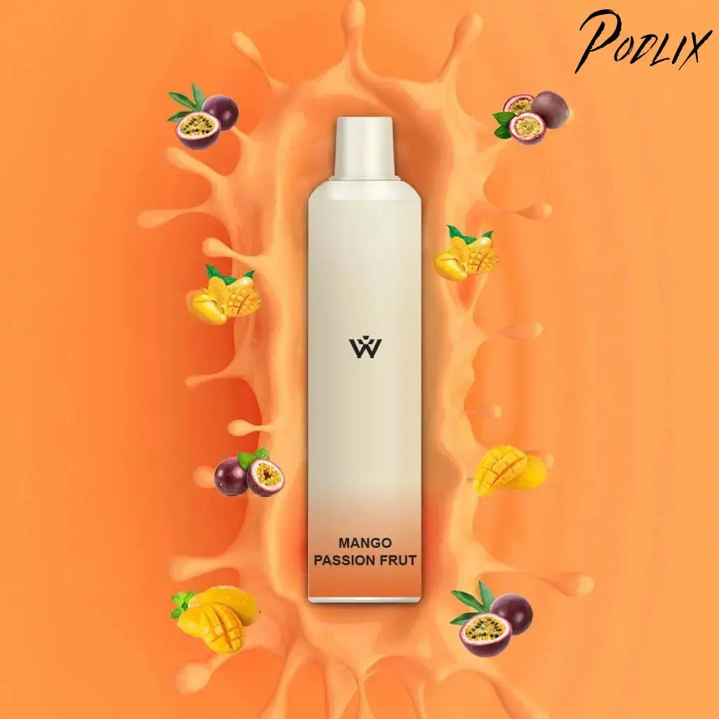 Flawlss 1300 Mango Passion Fruit Flavor - Disposable Vape