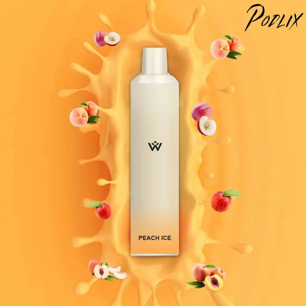 Flawlss 1300 Peach Ice Flavor - Disposable Vape