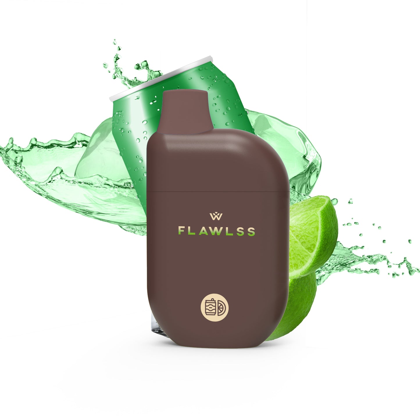 Flawlss 9000 Lime Soda Flavor - Disposable Vape