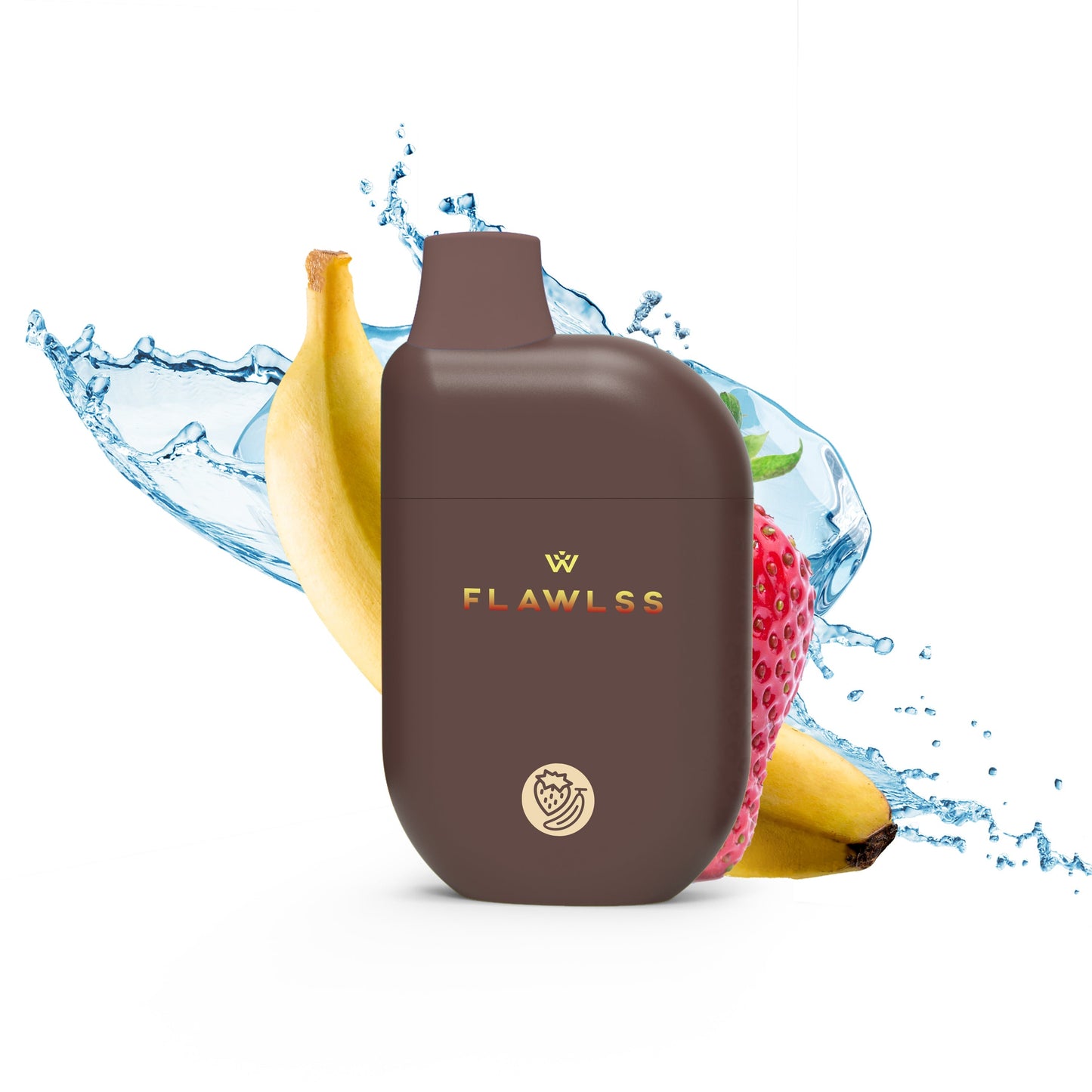Flawlss 9000 Strawberry Banana Flavor - Disposable Vape