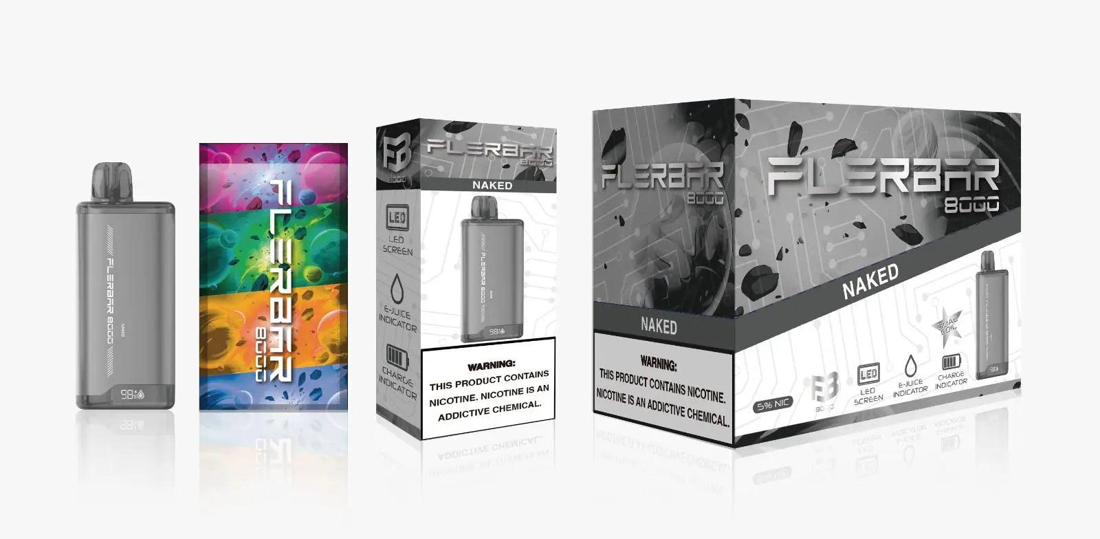 FLERBAR 8000 Flavor - Disposable Vape
