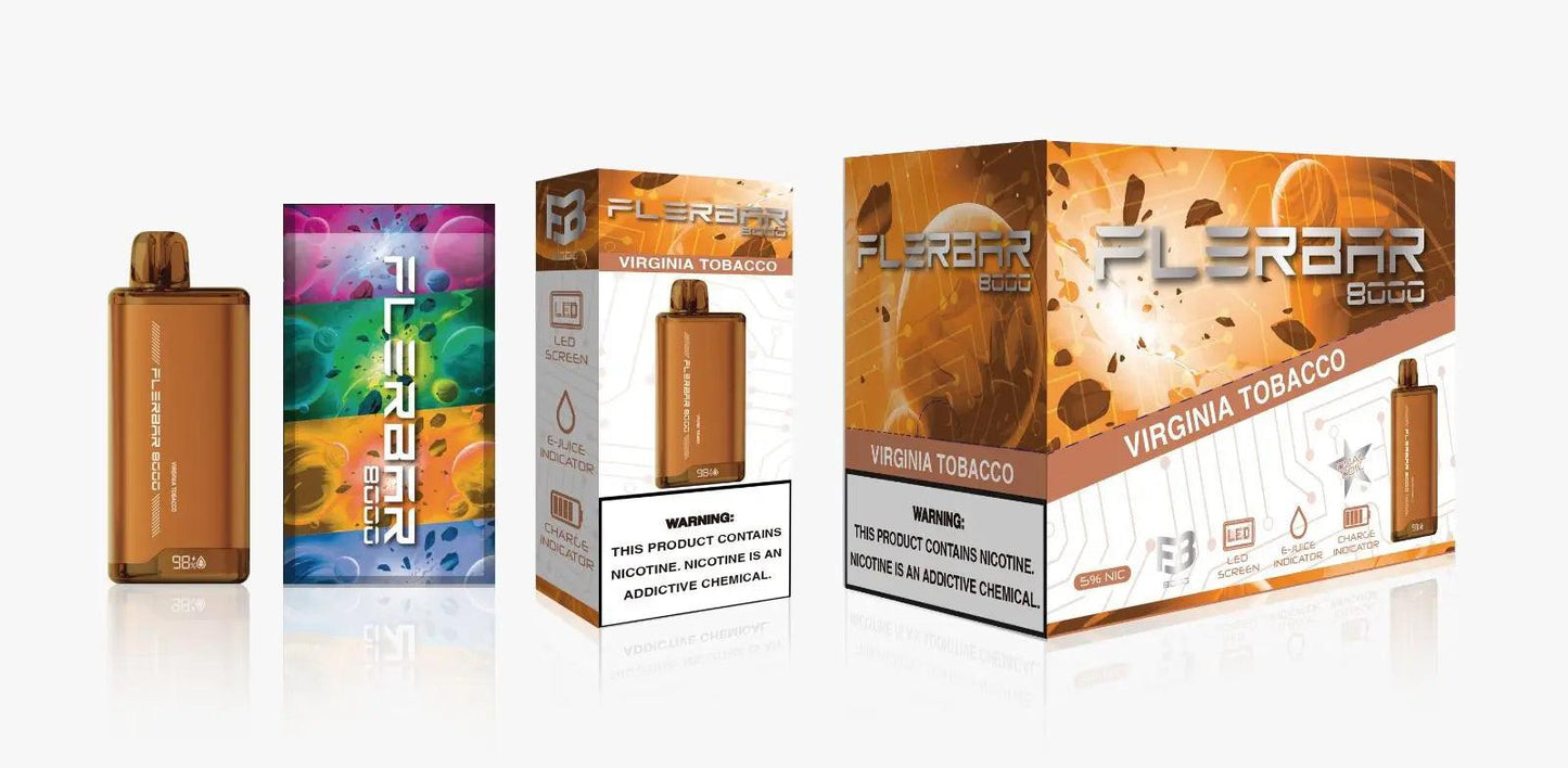 FLERBAR 8000 Flavor - Disposable Vape
