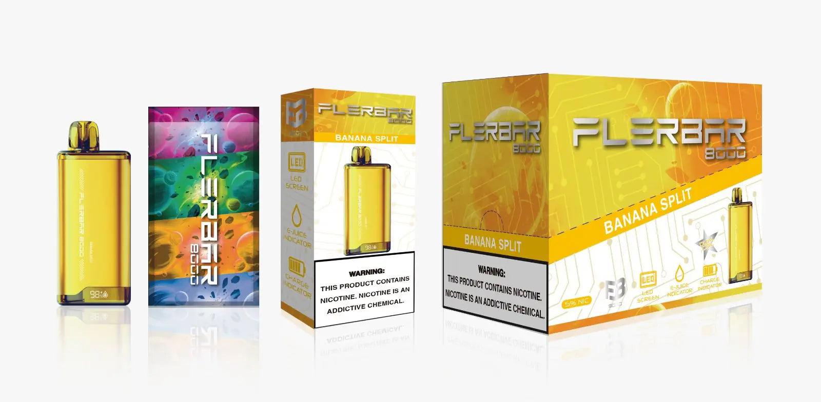 FLERBAR 8000 Flavor - Disposable Vape