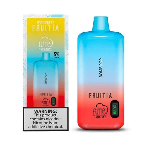 Fruitia x Fume Bomb Pop Flavor - Disposable Vape
