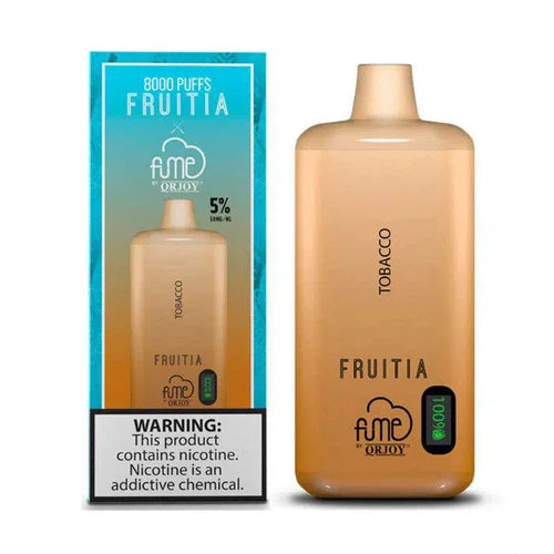 Fruitia x Fume Tobacco Flavor - Disposable Vape