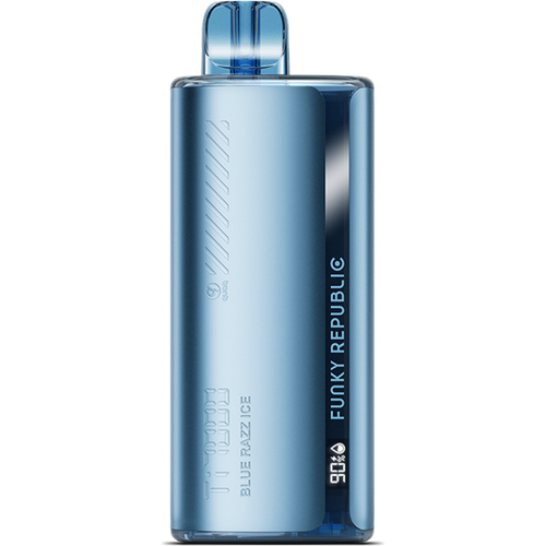 Funky Republic TI7000 Blue Razz Ice Flavor - Disposable Vape