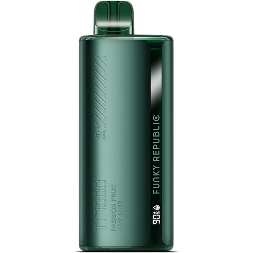 Funky Republic TI7000 Passion Fruit Kiwi Lime Flavor - Disposable Vape
