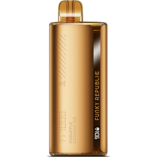 Funky Republic TI7000 Pineapple Coconut Ice Flavor - Disposable Vape