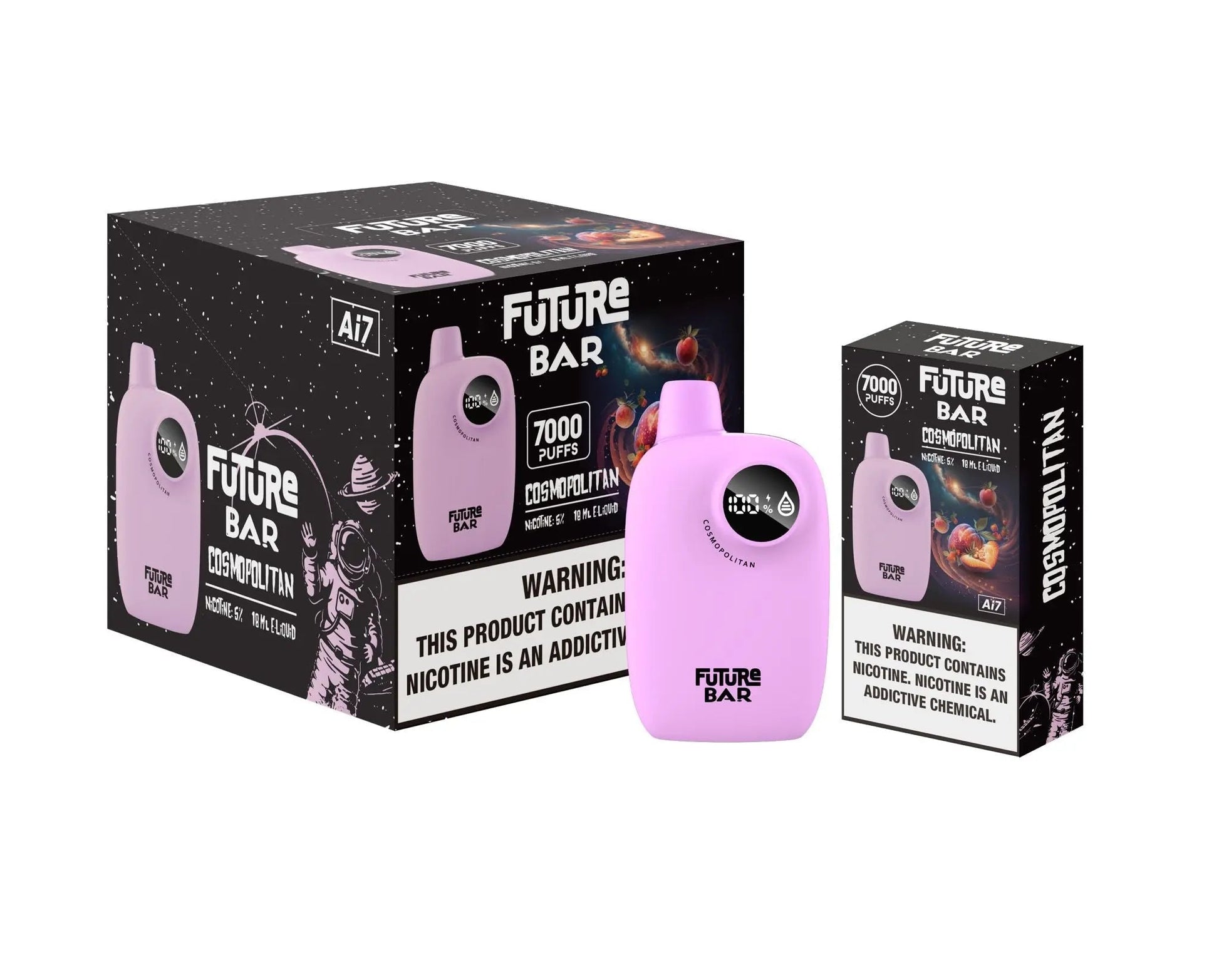 Future Bar 7000 Cosmopolitan Flavor - Disposable Vape