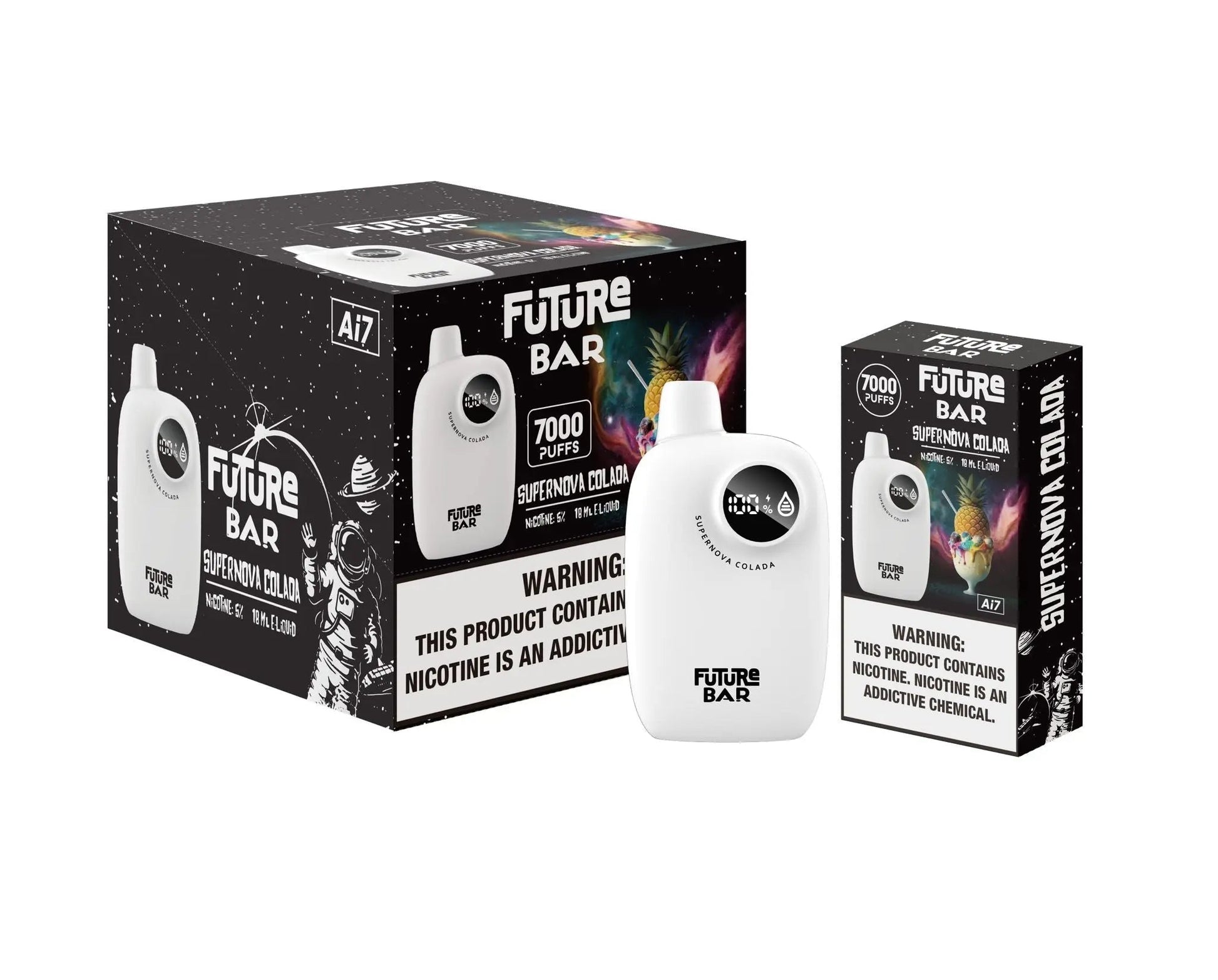 Future Bar 7000 Supernova Colada Flavor - Disposable Vape